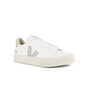 Veja Campo Sneaker in Extra White & Natural Suede